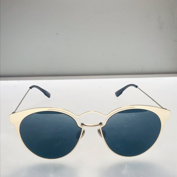 Dior Blue Ship Same Day Gold Nebula 000a9 Sunglasses - Picture 13 of 15